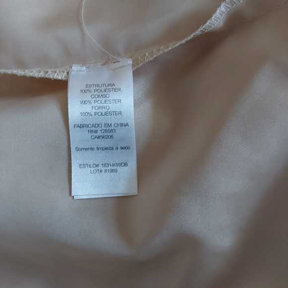 Beautiful mother of bride dress wedding size 14w Champagne color - Picture 9 of 9